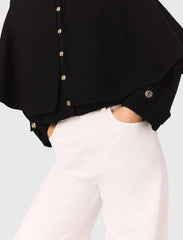 Maje Sale / Cape-effect cardigan