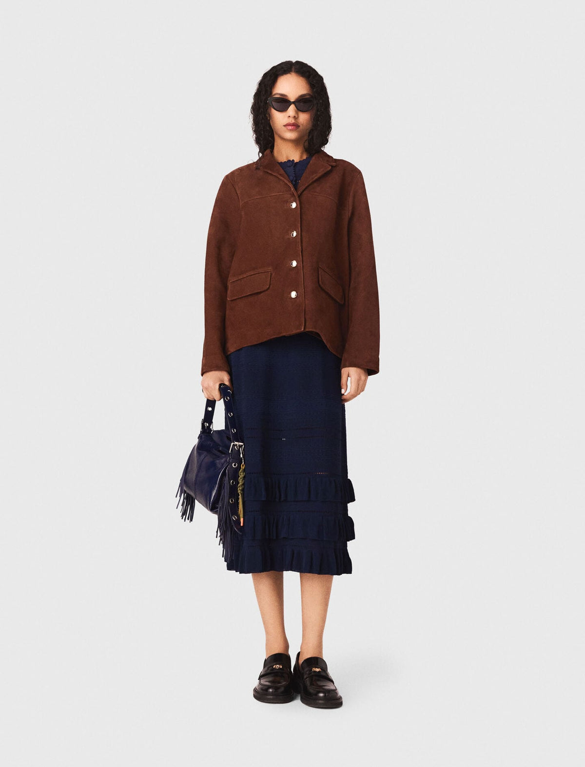 Maje On Sale / Suede jacket