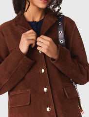 Maje On Sale / Suede jacket