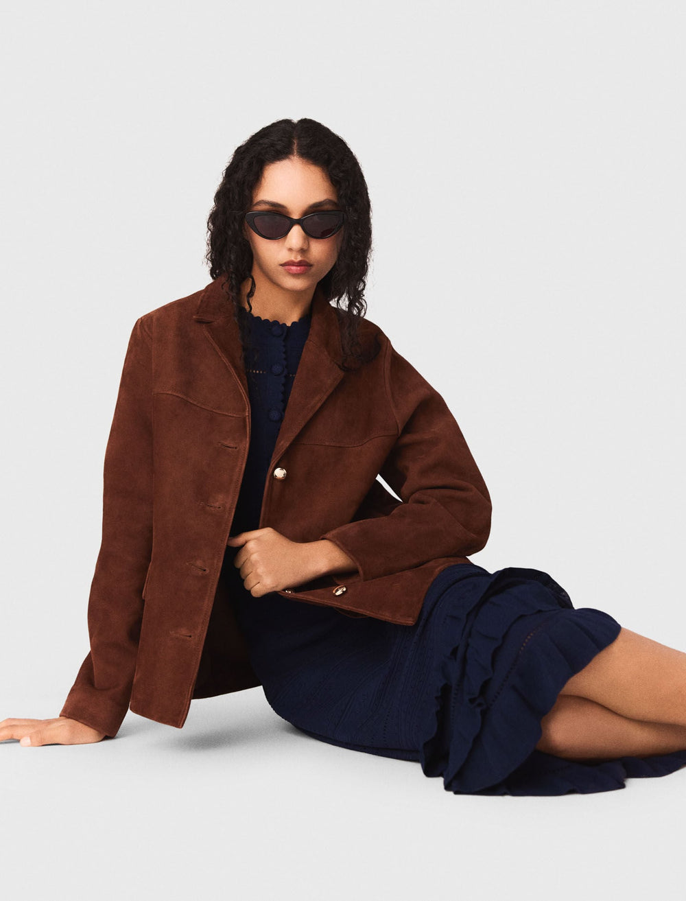 Maje On Sale / Suede jacket