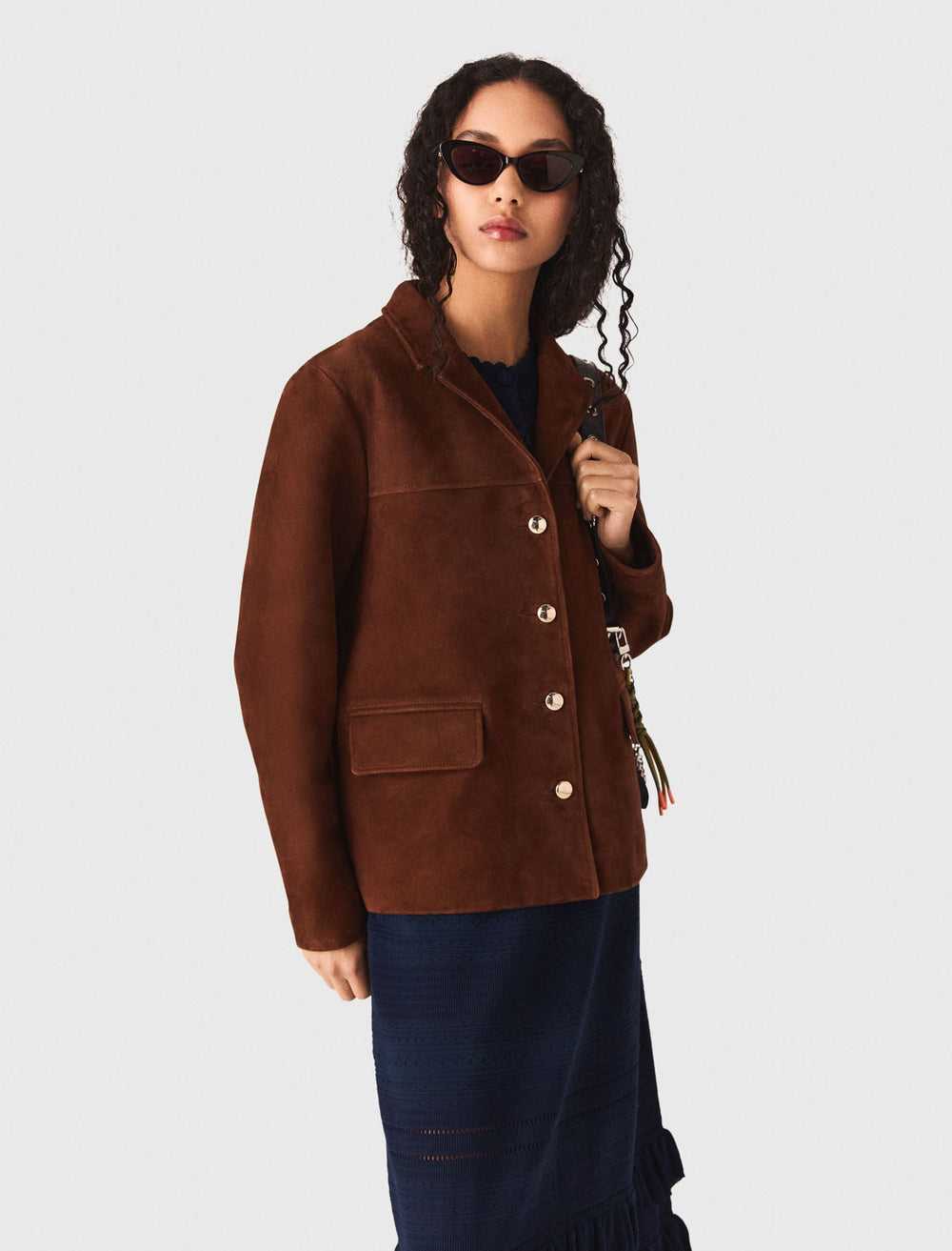 Maje On Sale / Suede jacket
