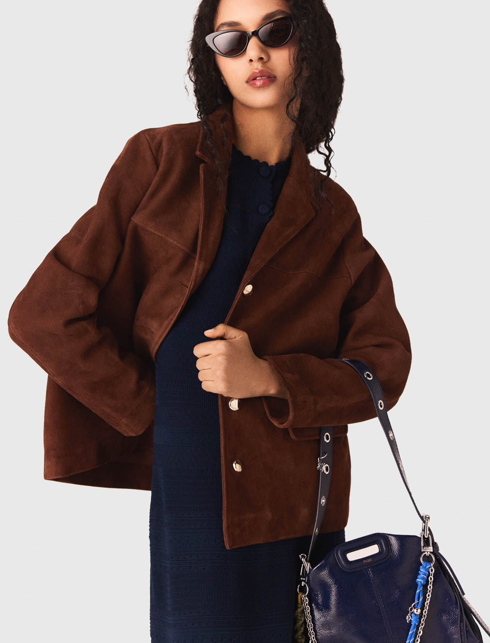 Maje On Sale / Suede jacket