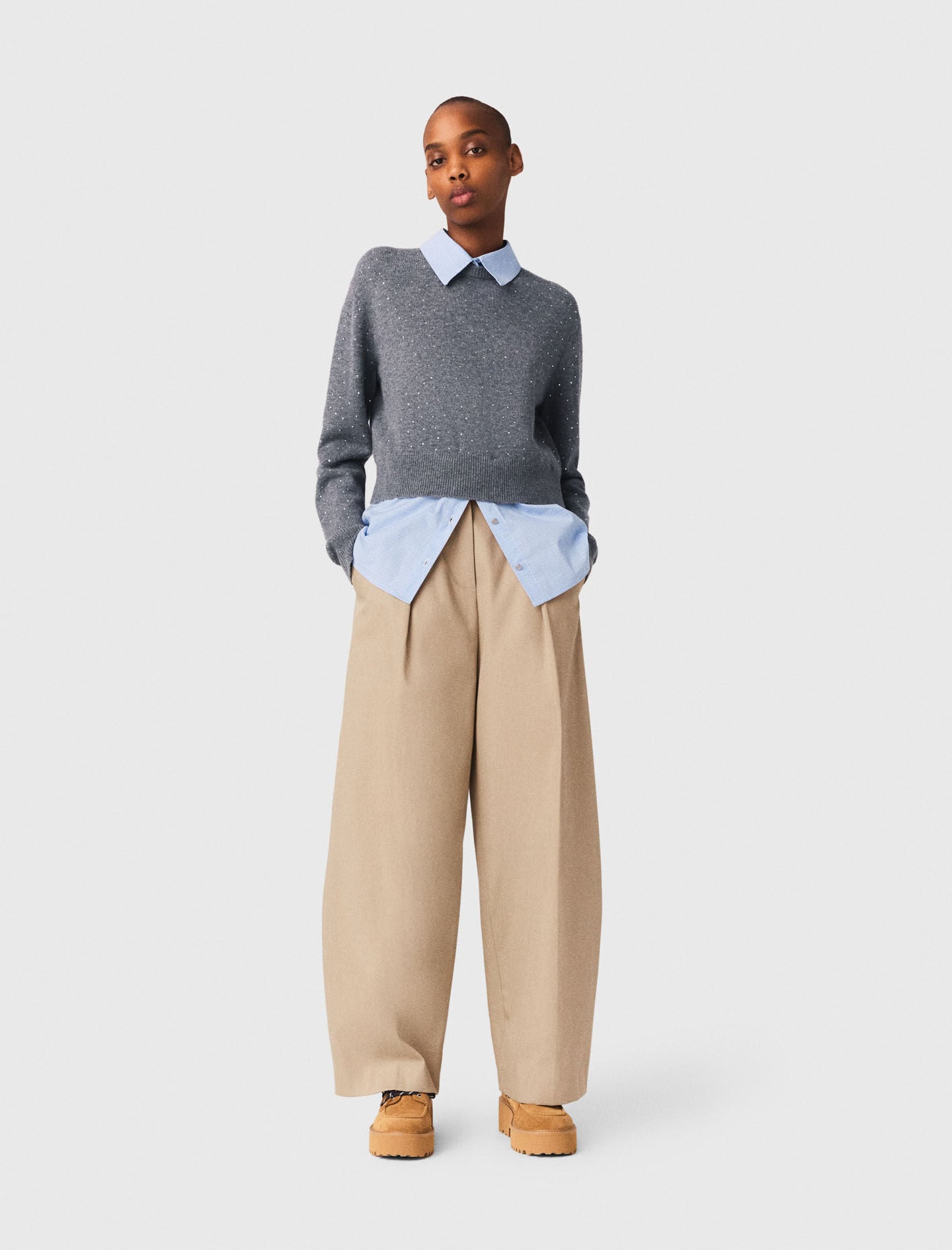 Maje New / Cotton balloon trousers