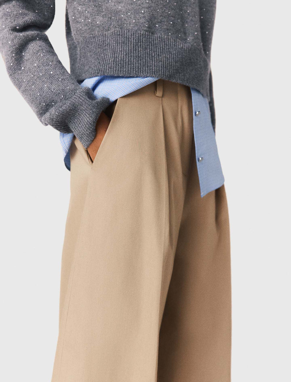 Maje New / Cotton balloon trousers