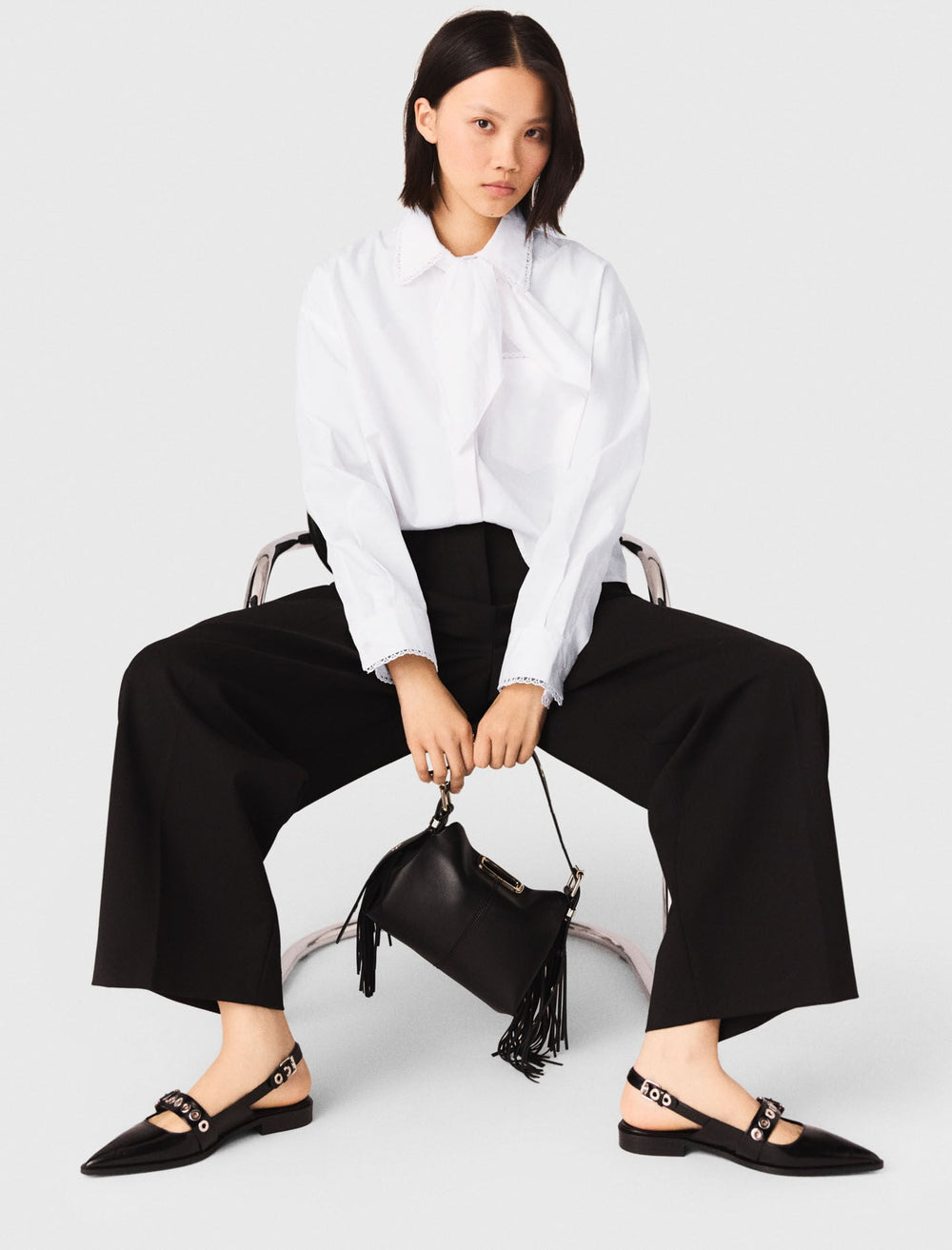 Maje Online / Balloon suit trousers