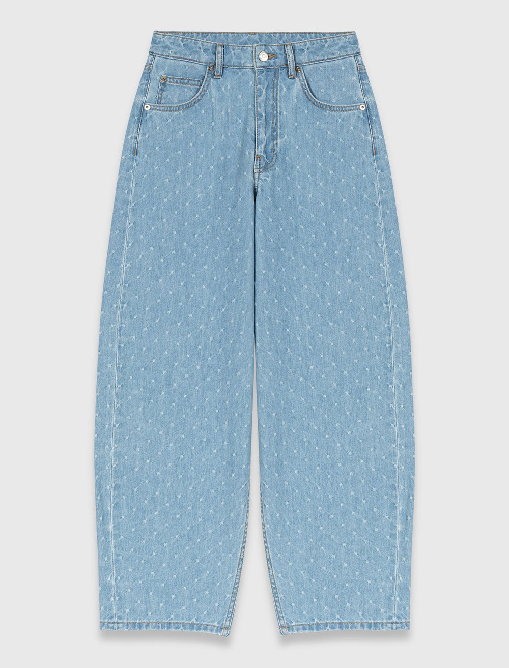Maje Sale / Textured balloon jeans