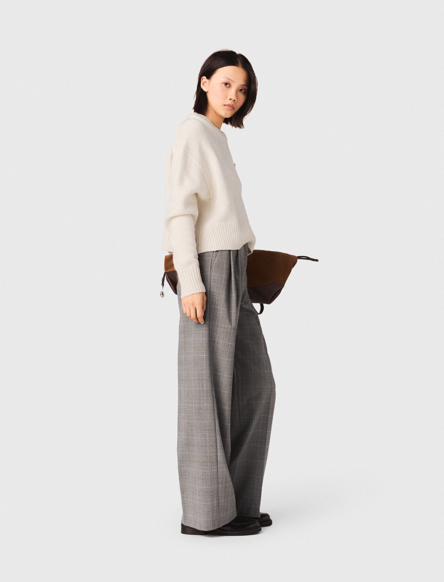 Maje On Sale / Checked suit trousers