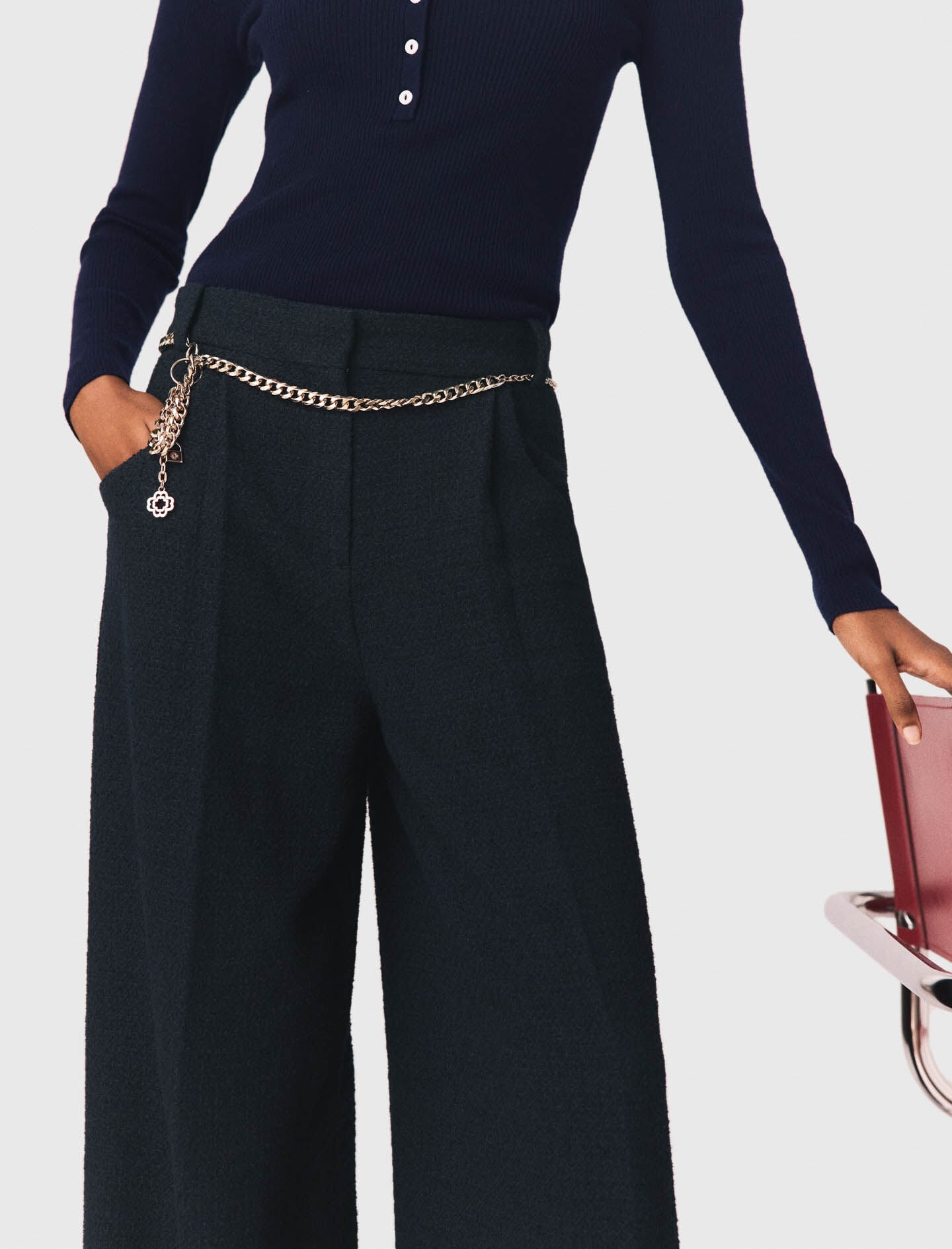 Maje Online / Tweed trousers