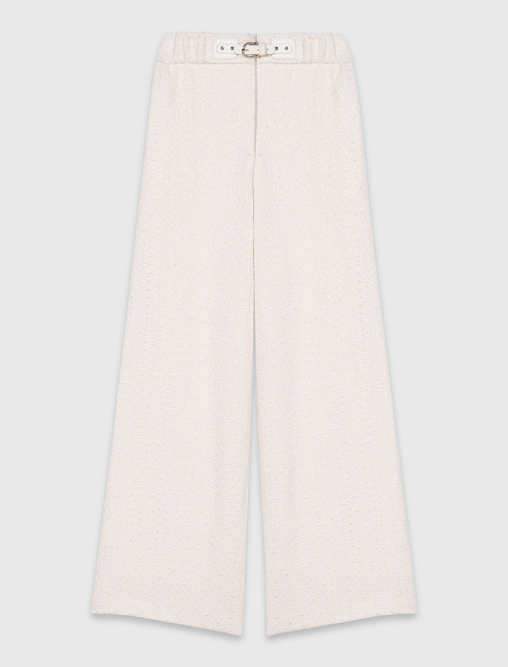 Maje Sale / Wide-leg tweed trousers