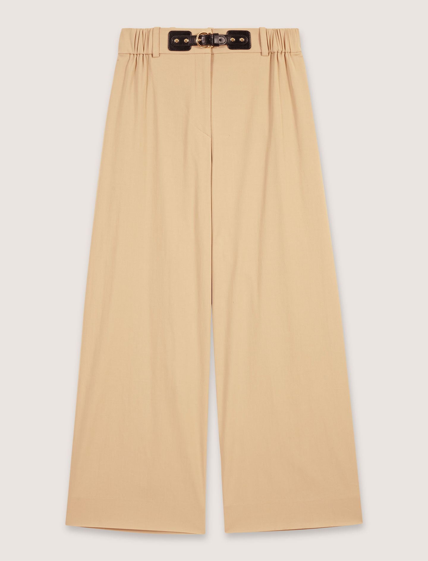 Maje On Sale / Wide-leg cotton pants