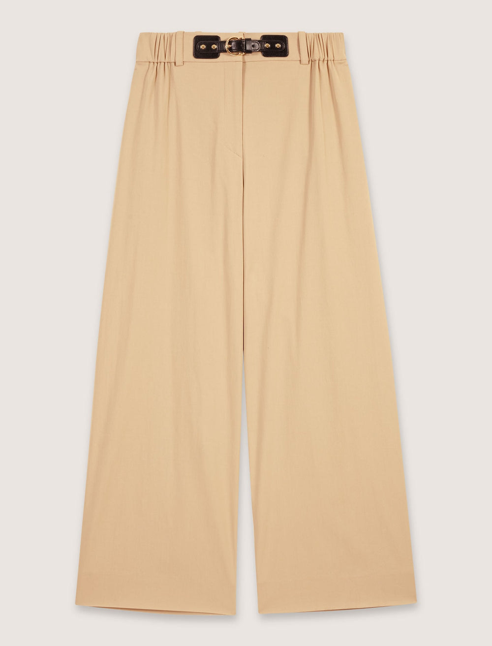 Maje On Sale / Wide-leg cotton pants