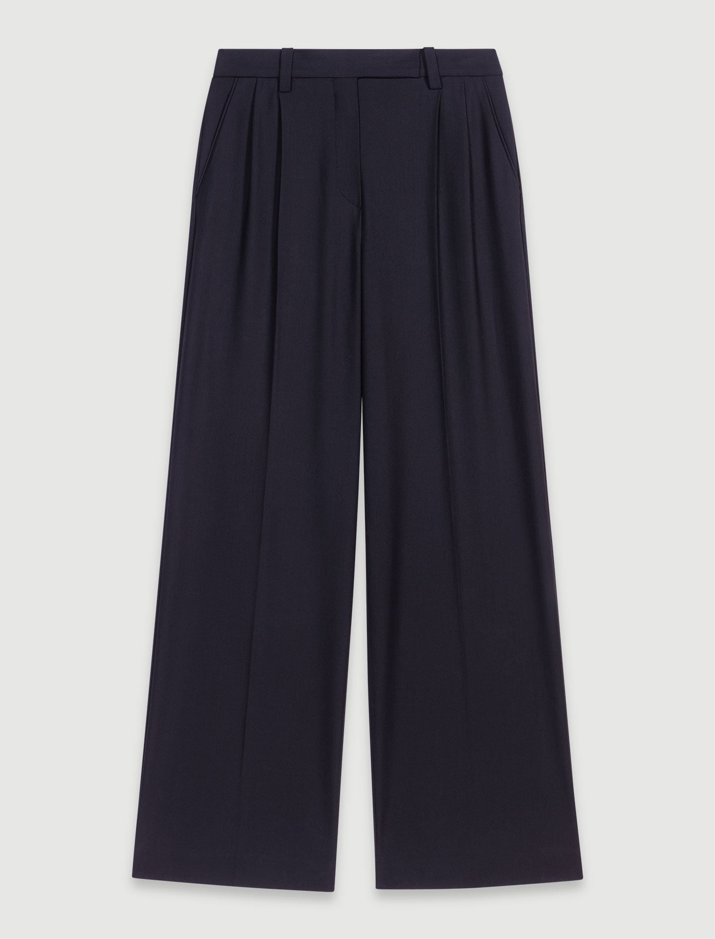Maje Discount / Wide-leg suit trousers
