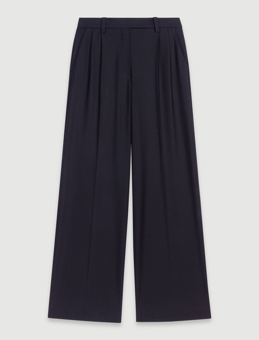 Maje Discount / Wide-leg suit trousers