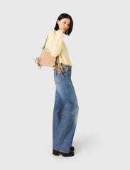Maje Shop / Jeans with chain-link belt