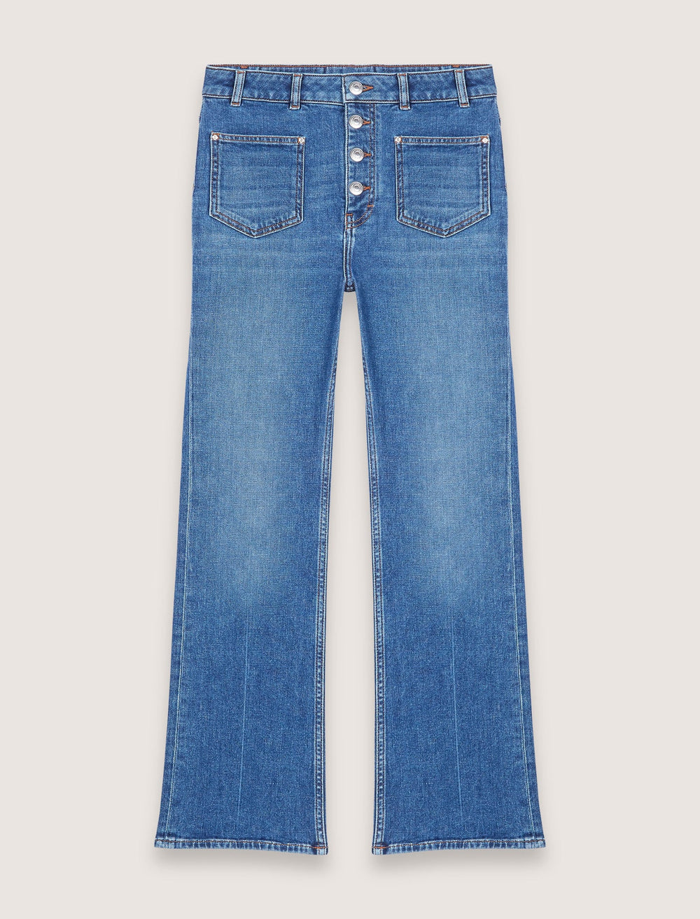 Maje Sale / Denim jeans with pockets