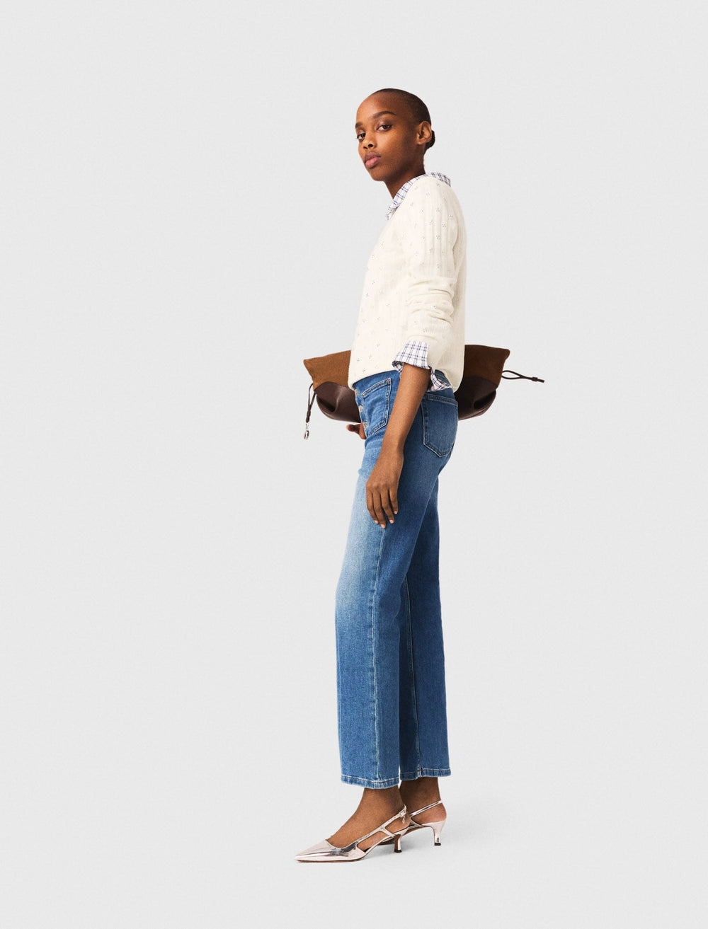 Maje Sale / Denim jeans with pockets