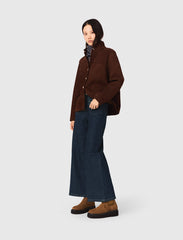 Maje Outlet / Wide jeans with patch pockets