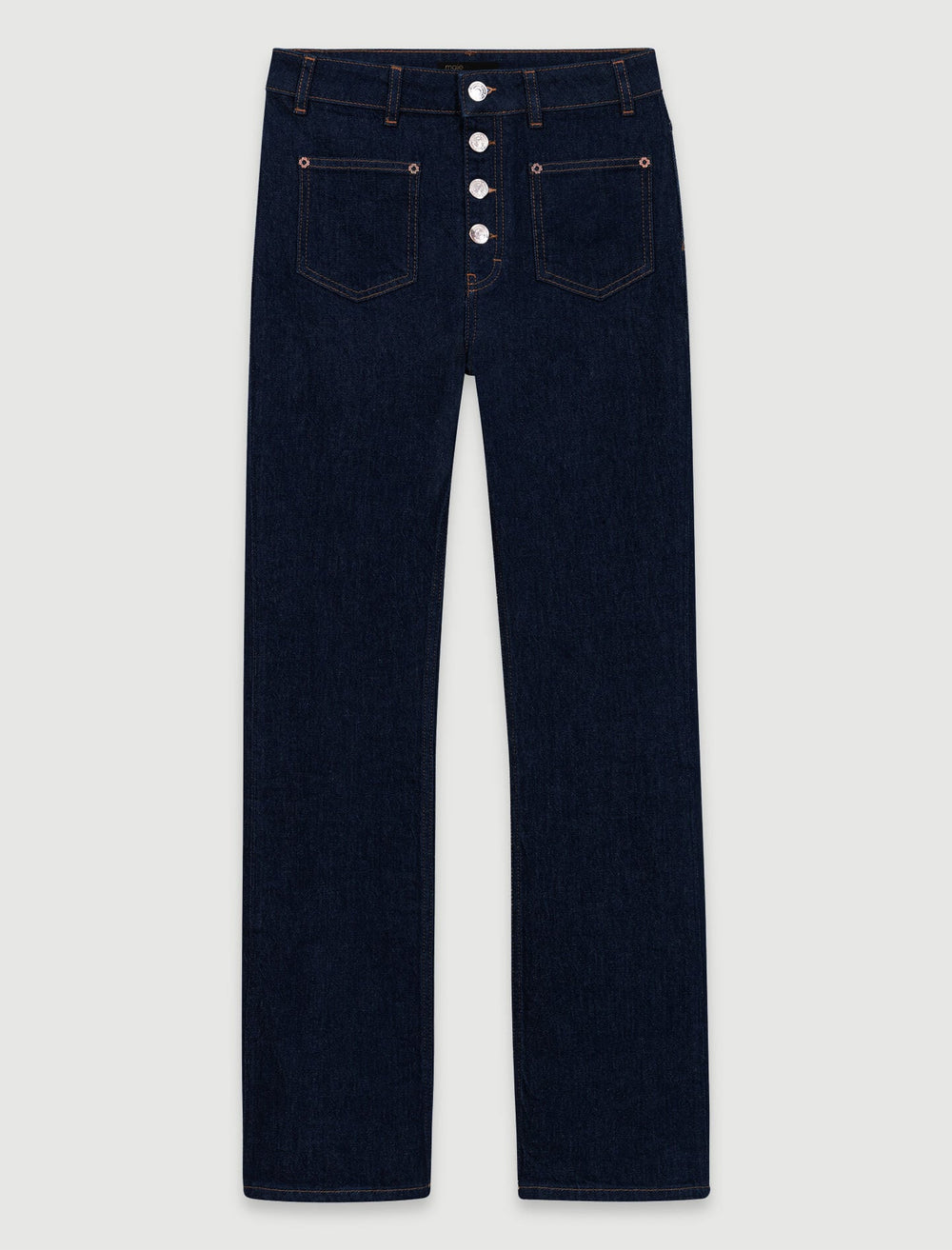 Maje Online / Denim jeans with pockets