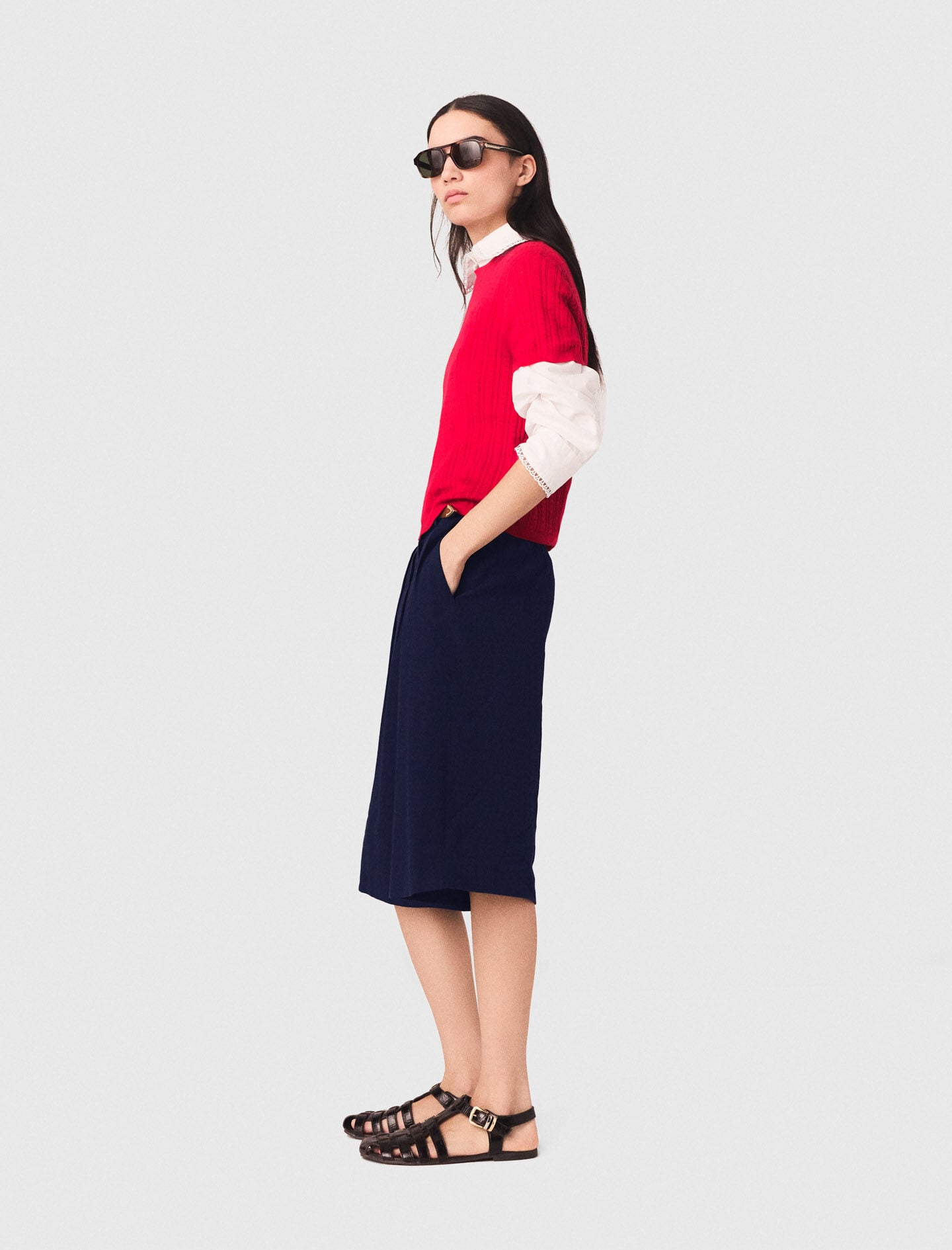 Maje Outlet / Round-neck sweater