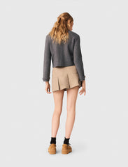 Maje Online / Cardigan with removable tie