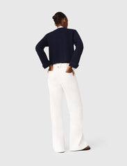 Maje Outlet / Cardigan with embroidered collar