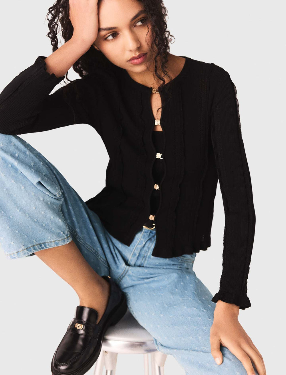 Maje Online / 2-in-1 cardigan