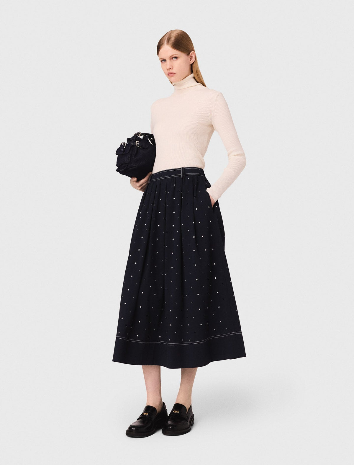 Maje Outlet / Wool and silk sweater