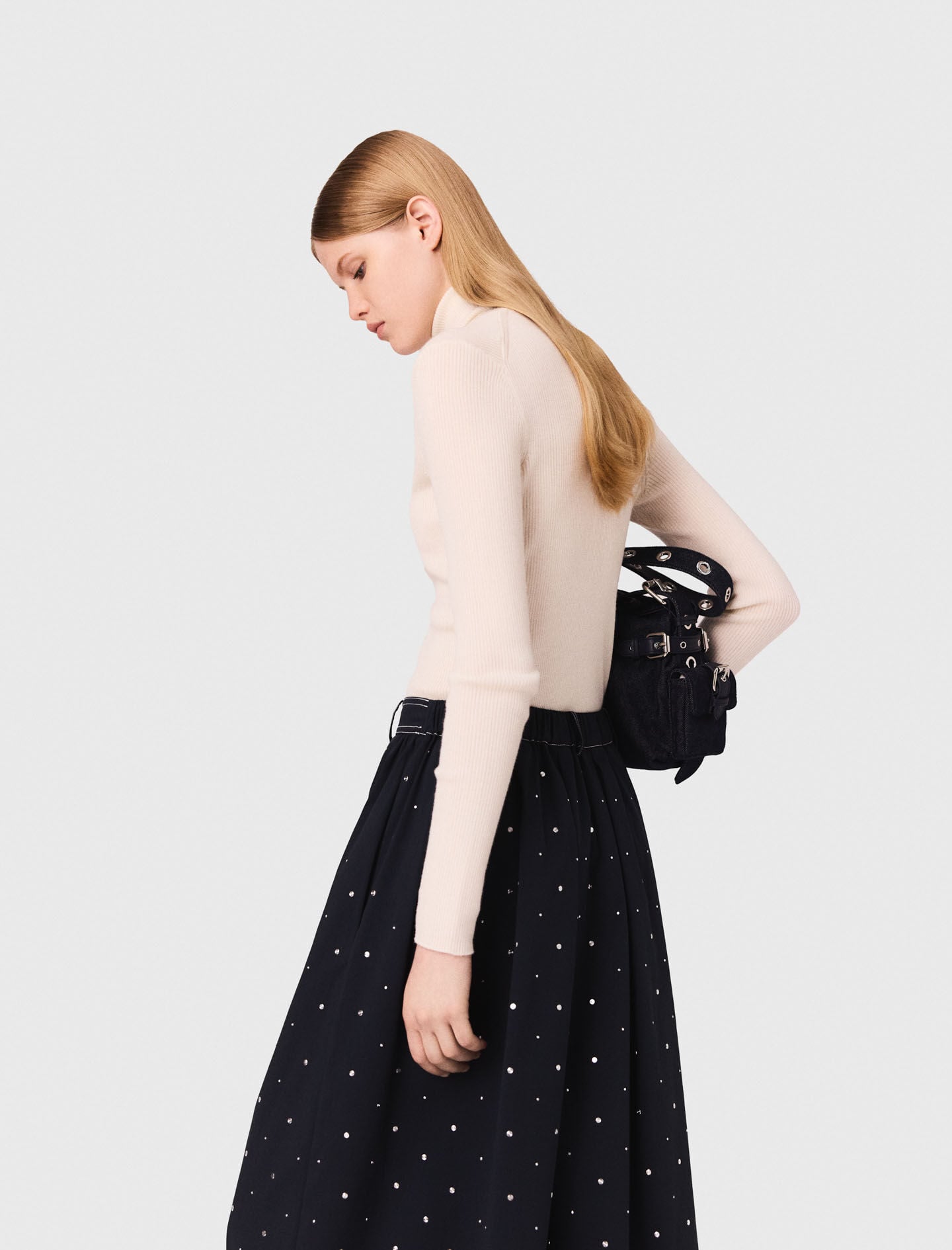 Maje Outlet / Wool and silk sweater