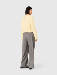 Maje Online / Removable jewel collar sweater