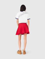 Maje On Sale / Compact knit short skirt