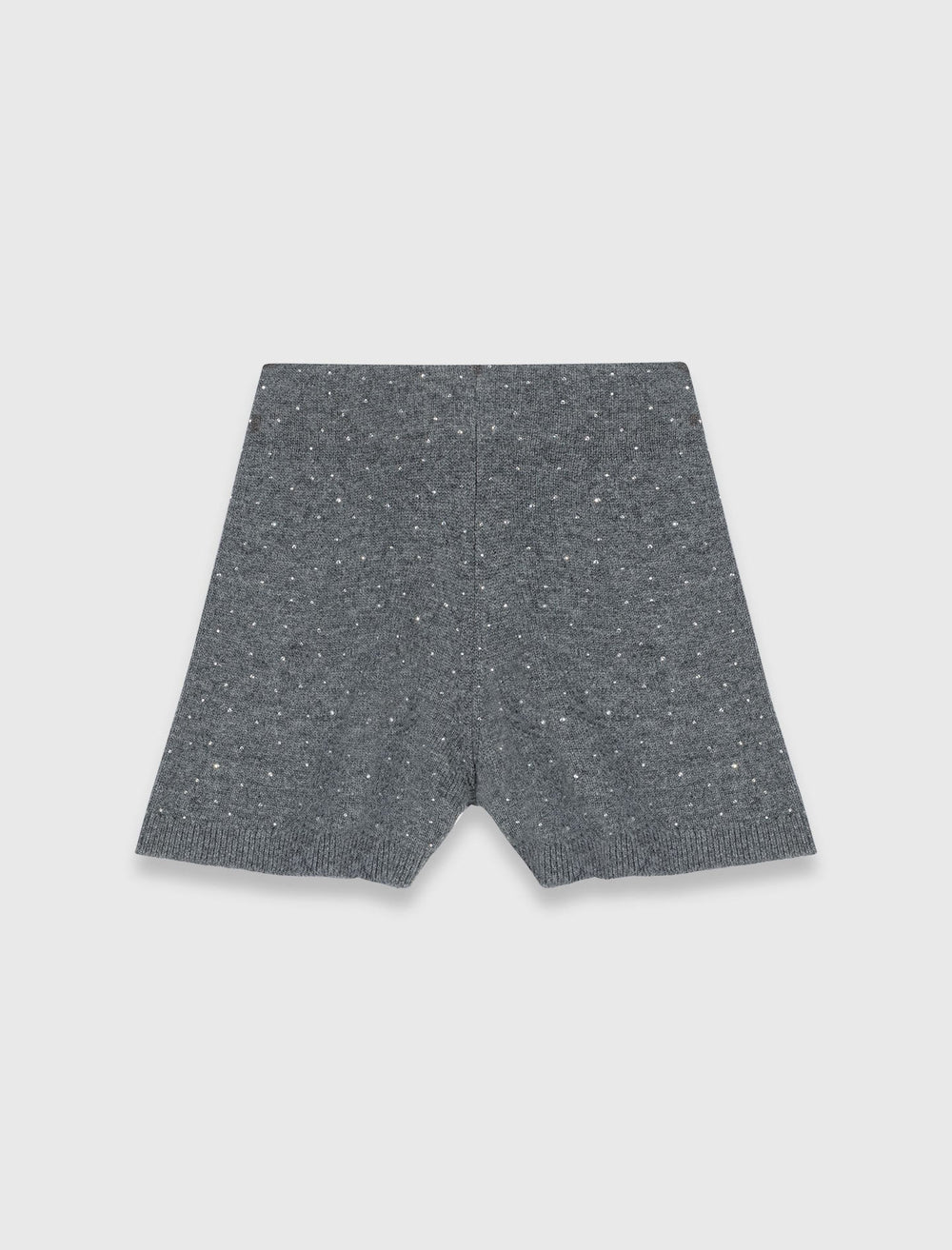 Maje Shop / Knit shorts with rhinestones