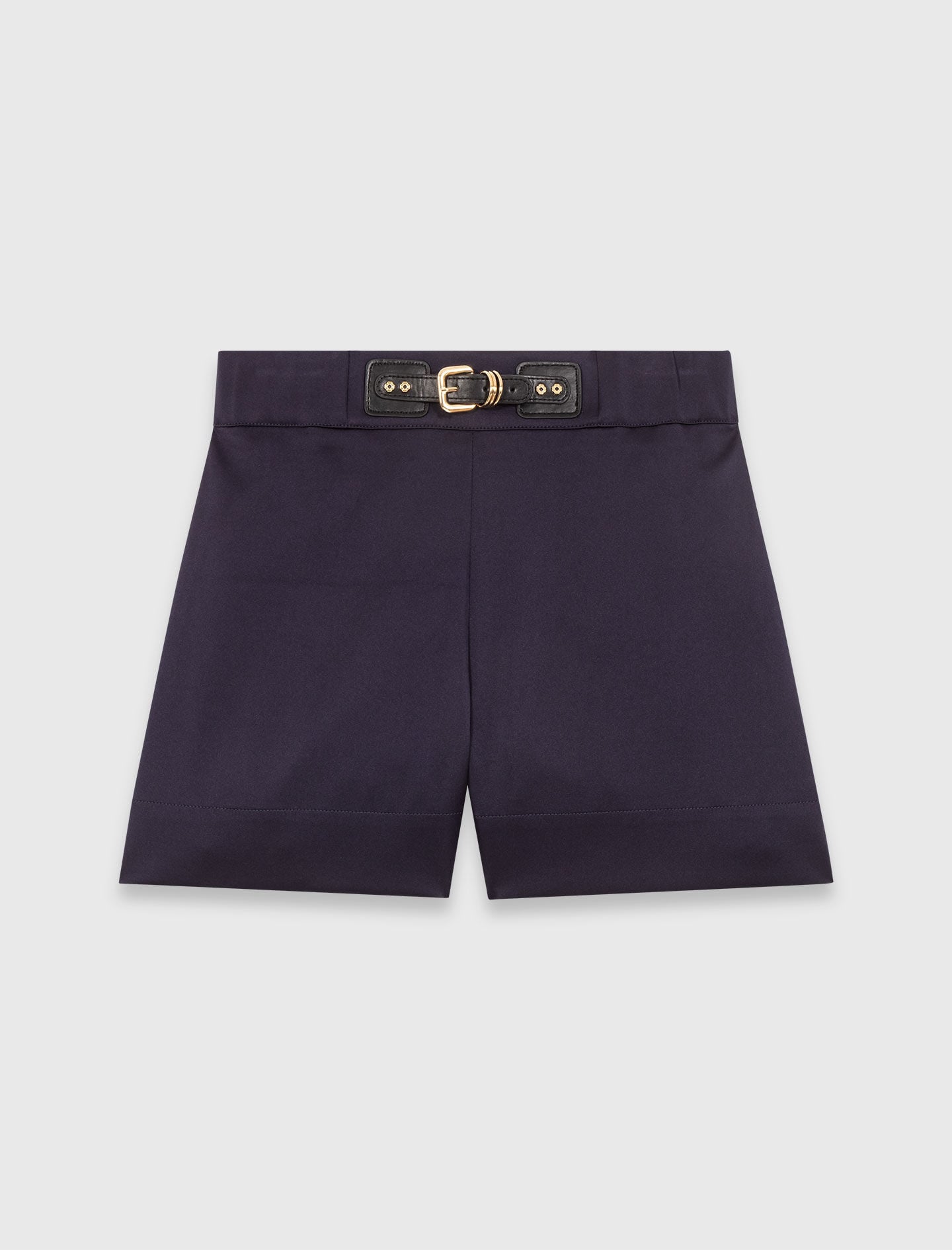 Maje Sale / Satin-effect shorts