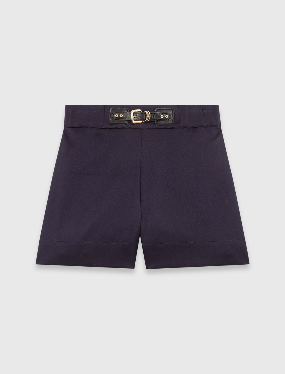 Maje Sale / Satin-effect shorts