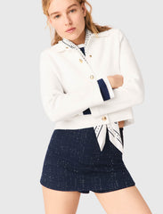 Maje On Sale / Layered effect embellished skort