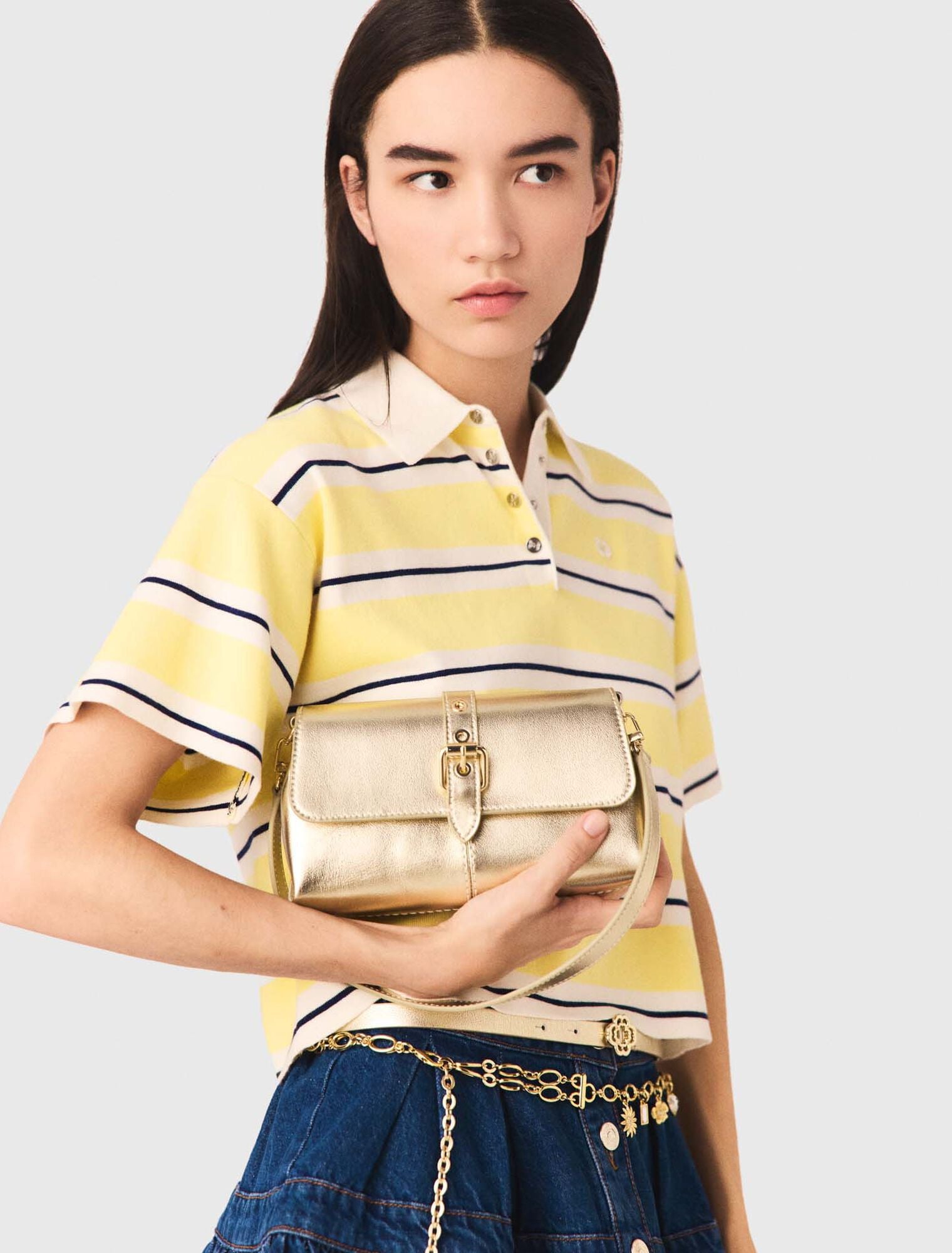 Maje New / Metallic Miss M walk