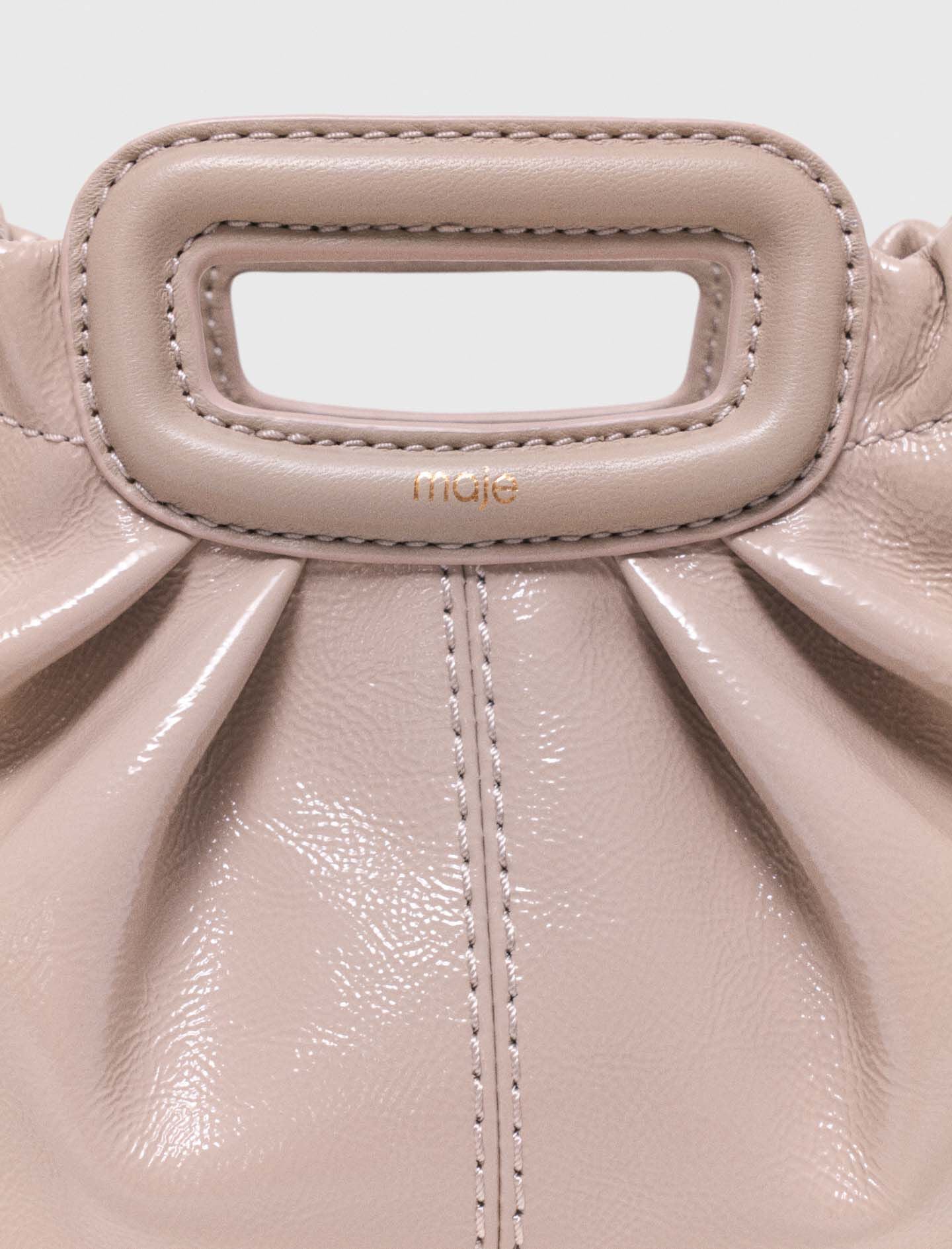 Maje Discount / Naplak leather Milpli mini Clutch