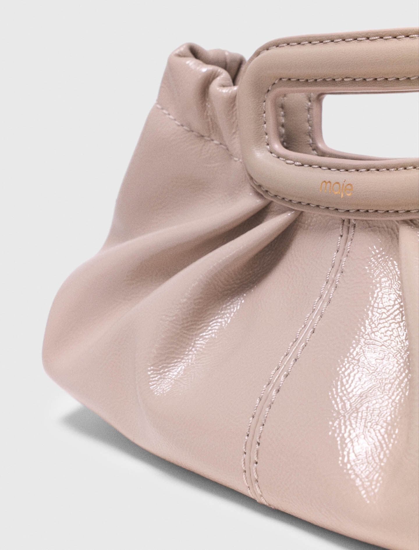 Maje Discount / Naplak leather Milpli mini Clutch