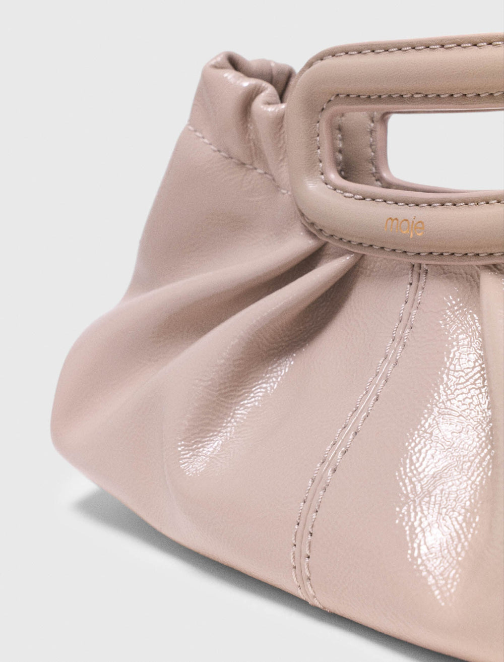 Maje Discount / Naplak leather Milpli mini Clutch