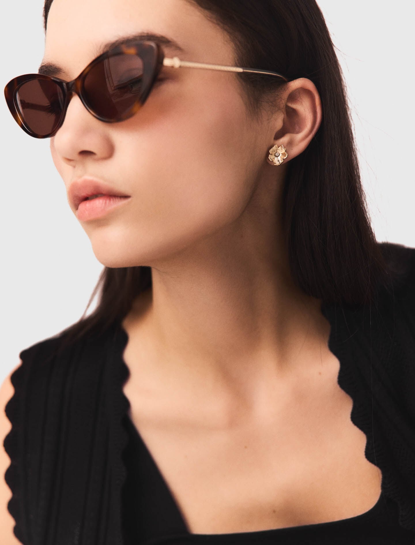 Maje Sale / Flower stud earrings