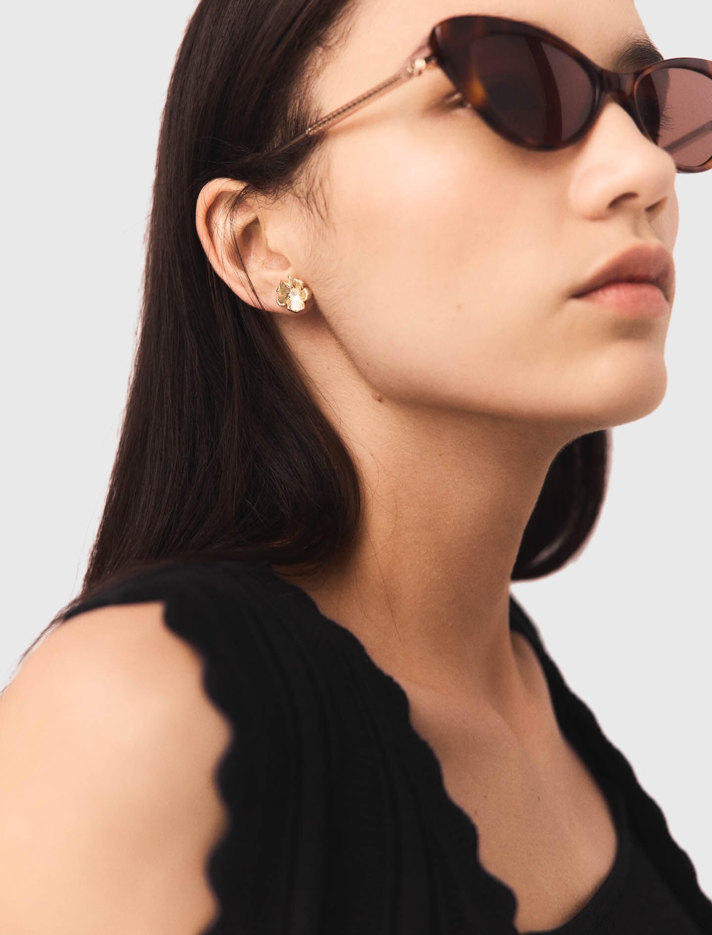 Maje Sale / Flower stud earrings