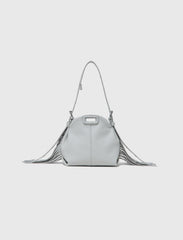 Maje Discount / Miss M micro grained leather bag