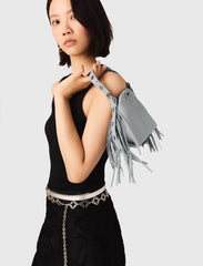 Maje Discount / Miss M micro grained leather bag