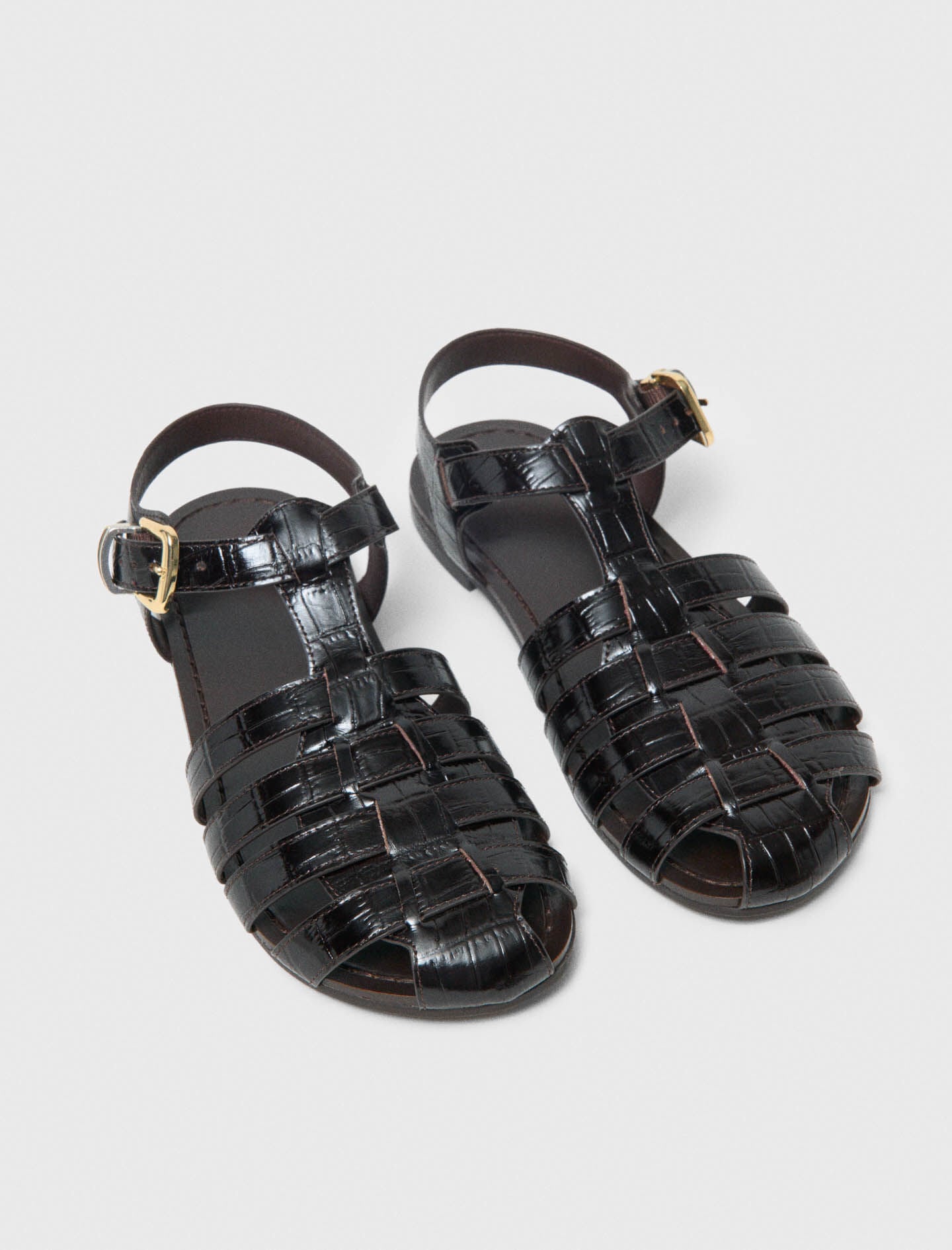 Maje Sale / Multi-strap leather sandals