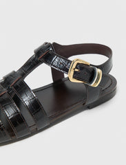 Maje Sale / Multi-strap leather sandals