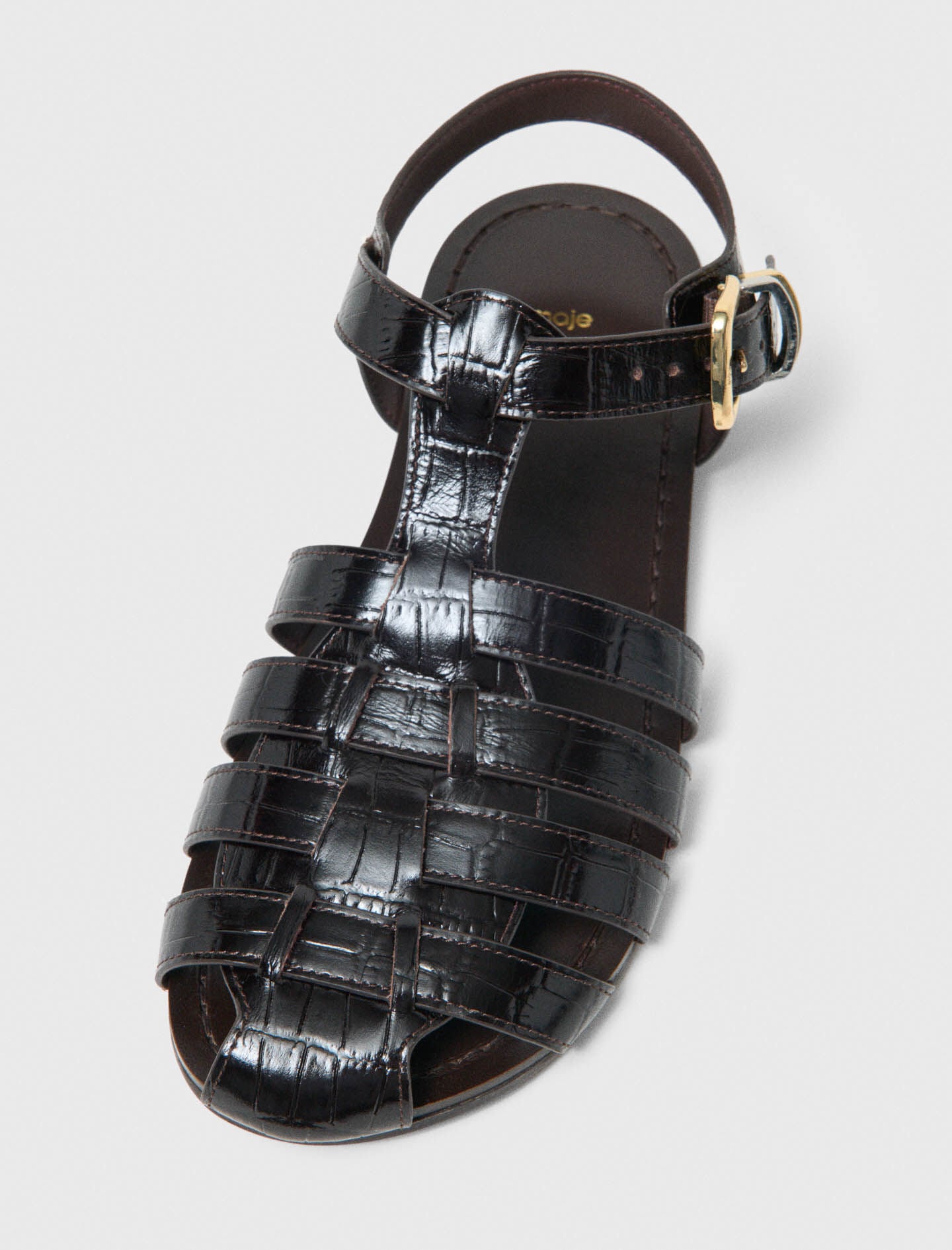 Maje Sale / Multi-strap leather sandals