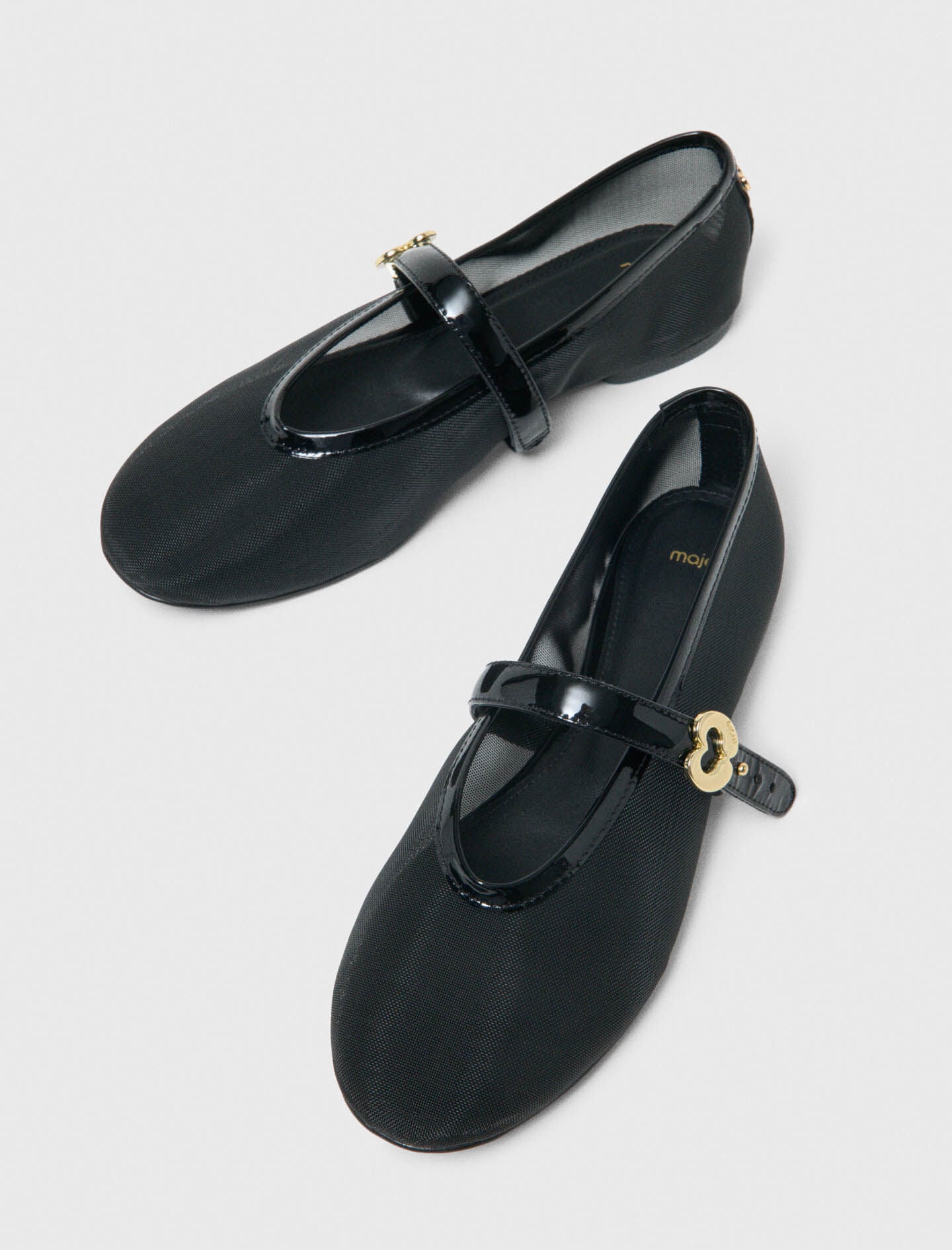 Maje On Sale / Mesh ballet flats