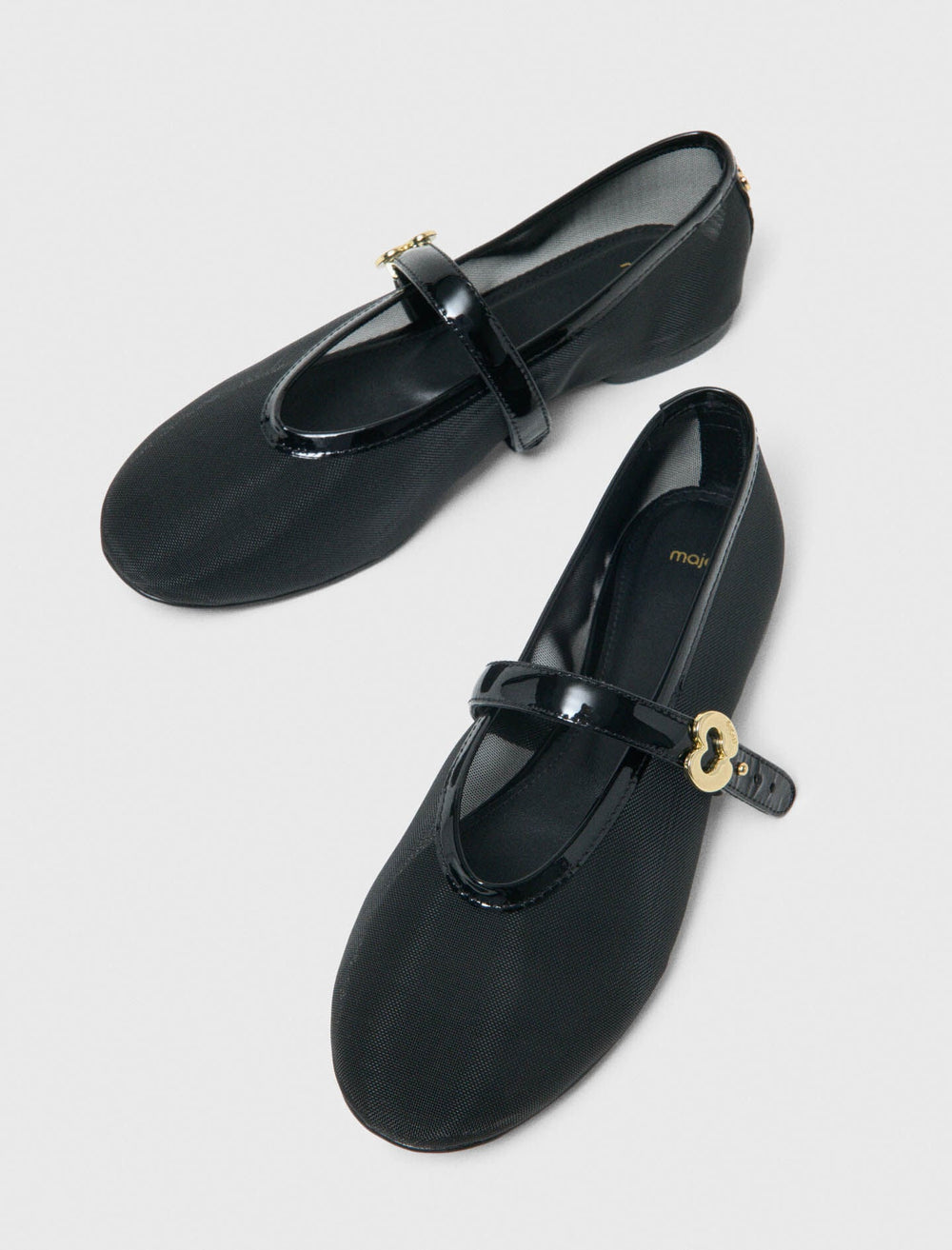 Maje On Sale / Mesh ballet flats