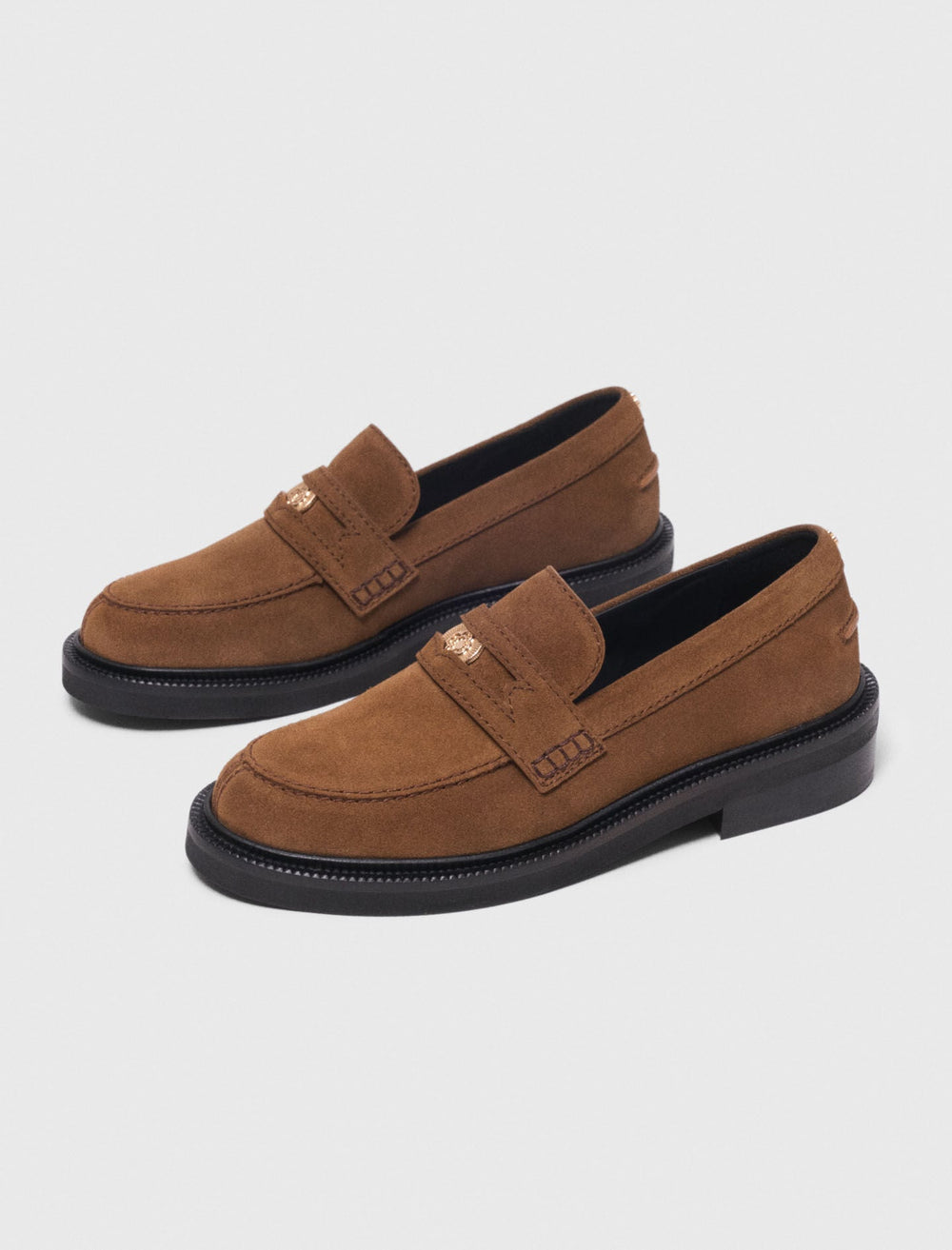 Maje Online / Suede loafers