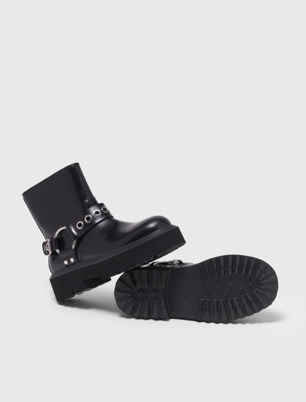 Maje On Sale / Leather biker boots