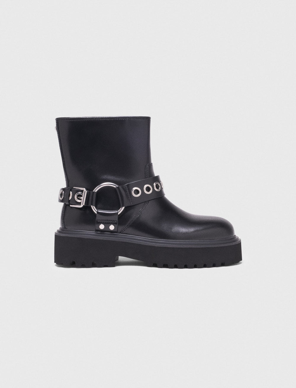 Maje On Sale / Leather biker boots